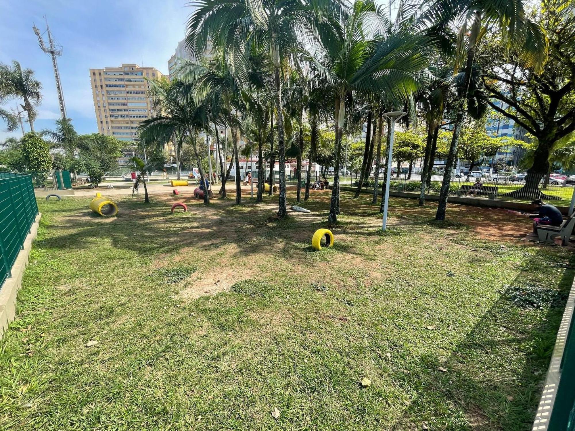 דירות סנטוס Ap Pe Na Areia Vista Parcial Mar מראה חיצוני תמונה