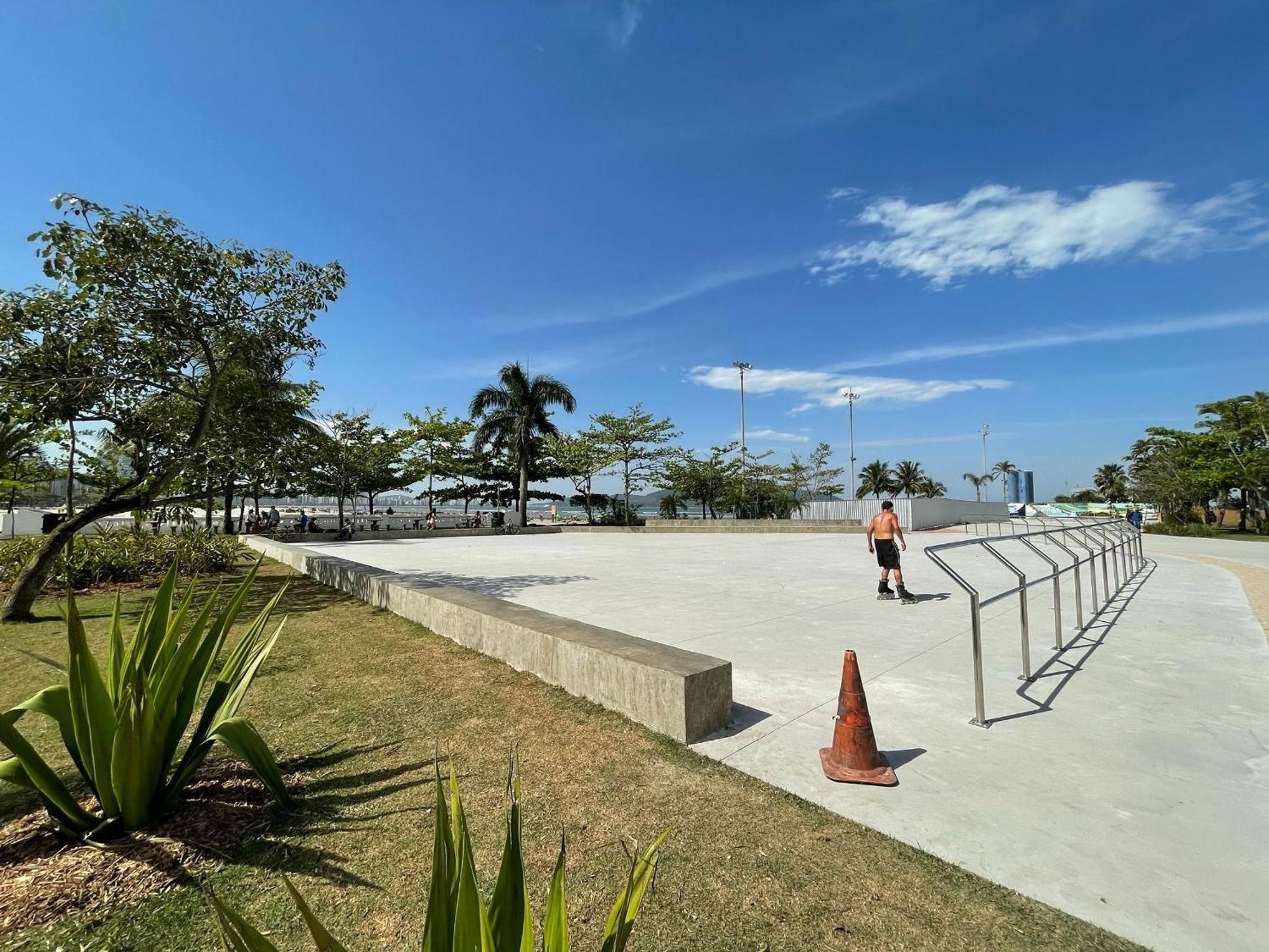 דירות סנטוס Ap Pe Na Areia Vista Parcial Mar מראה חיצוני תמונה